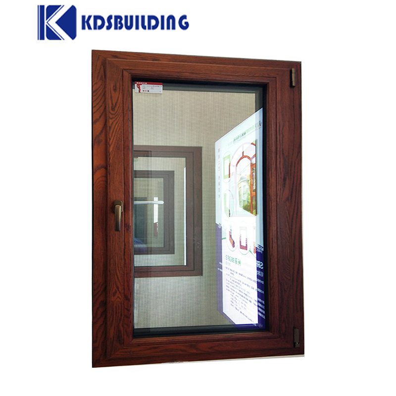 China Solid Windows And Door Manufacture Hurricane Rated Double Entry Commercial Real Wooden Window