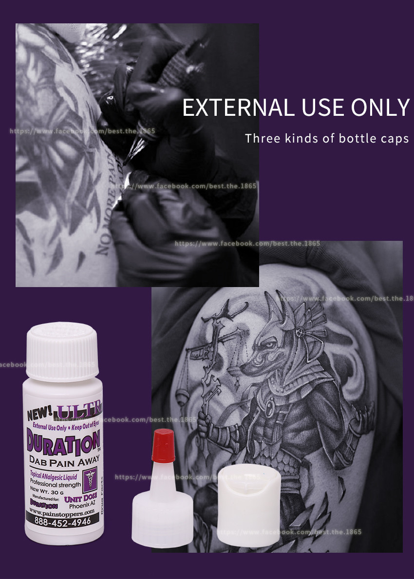 Permanent Makeup Tattoo Numbing Gel 30ml OEM Logo Pain Free Tattoo Anesthetic Gel