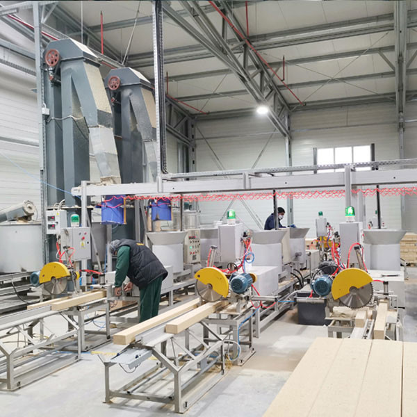 European Standard Composite Wood Pallet Block Machinery