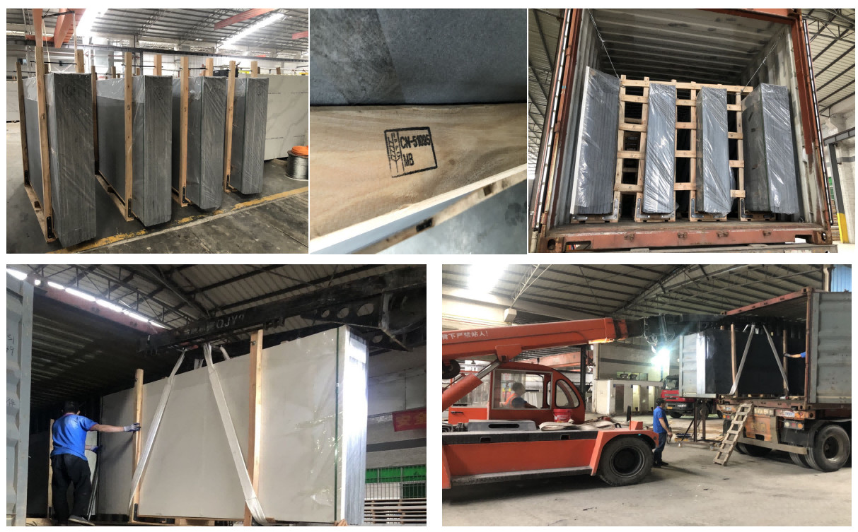 Beige Color Carrara Quartz Stone Quartz Engineered Stone Slabs commerical projects