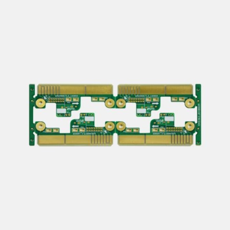 Gold Finger PCB Board Multilayer Rigid Printed Circuit Board For Embedded Systems