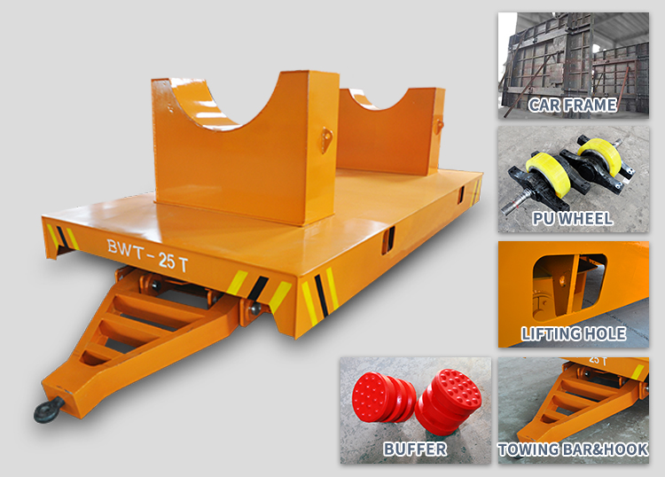 Flatbed Heavy Duty Industrial Trailer
