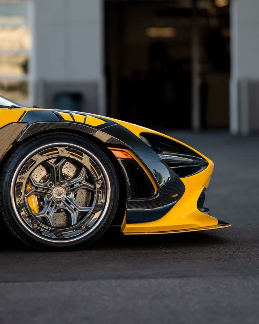 720s Mclaren Body Kit Carbon Fiber Widebody ZE Style Front And Rear Bumper