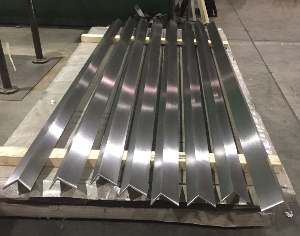 Polished 304 316 Stainless Equal Angle NO.1 NO.3 NO.4