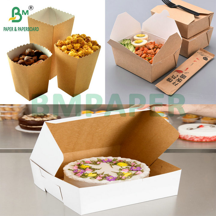 270gsm 300gsm White Clay Coated CCK Paperboard For Food Packaging Box  