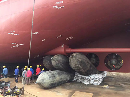 Dia 1.8m 10 Layer Ship Launching AirBags Explosion Proof Thickening Wear Resistant