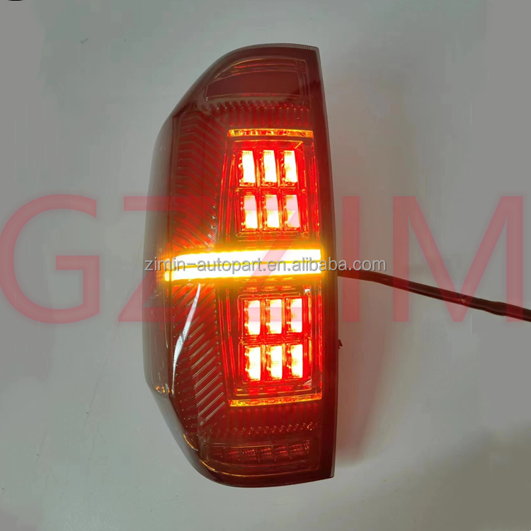 Replacement ABS Dark Smoke LED Rear Light For Toyota Tundra 2014-2020
