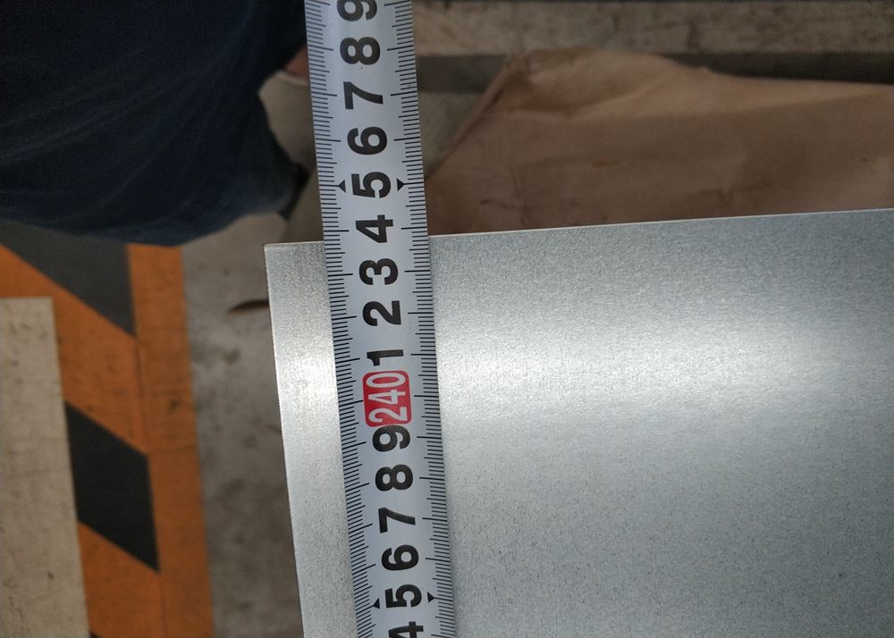 Anti Finger Acrylic Coating Zinc Galvanized Steel Zero Spangle