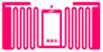 Customized Uhf Clothing Rfid Tag / Stock Management Reusable Rfid Tags