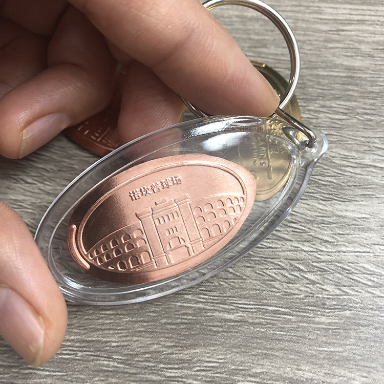 Penny Press Machine In Coin Operated Game/ Penny Press Souvenir Coin Machine