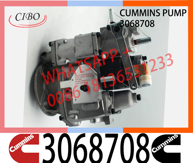 Marine Engine KTA19 K19 Spare Parts PT Fuel Injection Pump 3068708 4076956