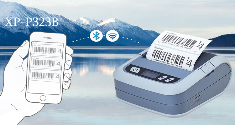 3inch/80mm Thermal Label Printer XP-P323B Thermal Printer