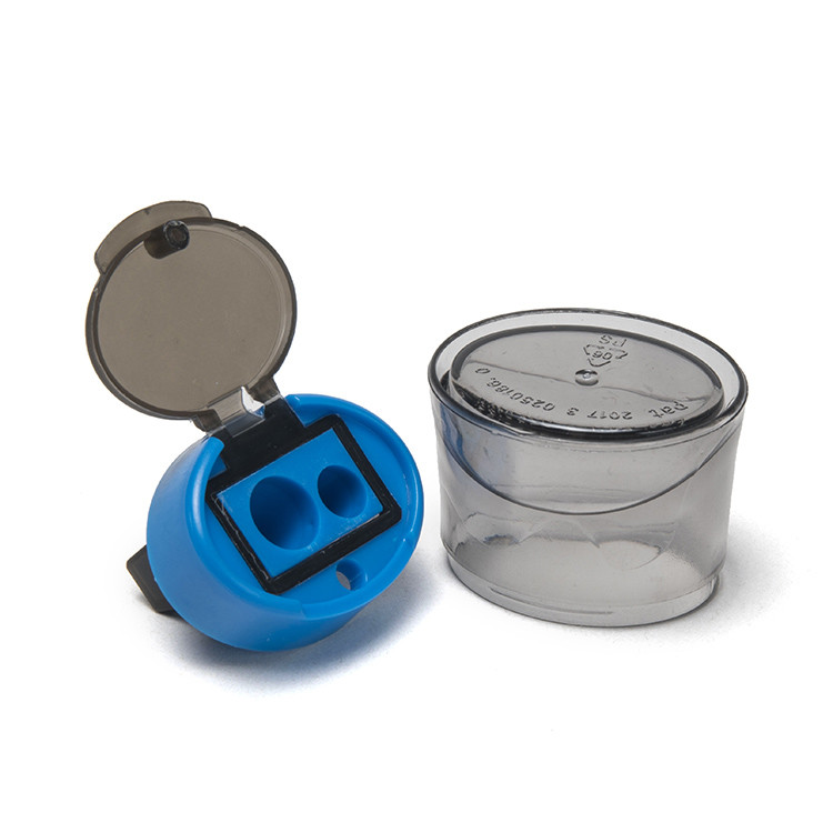 Laser Engraving Logo Office Pencil Sharpener Oval Shape