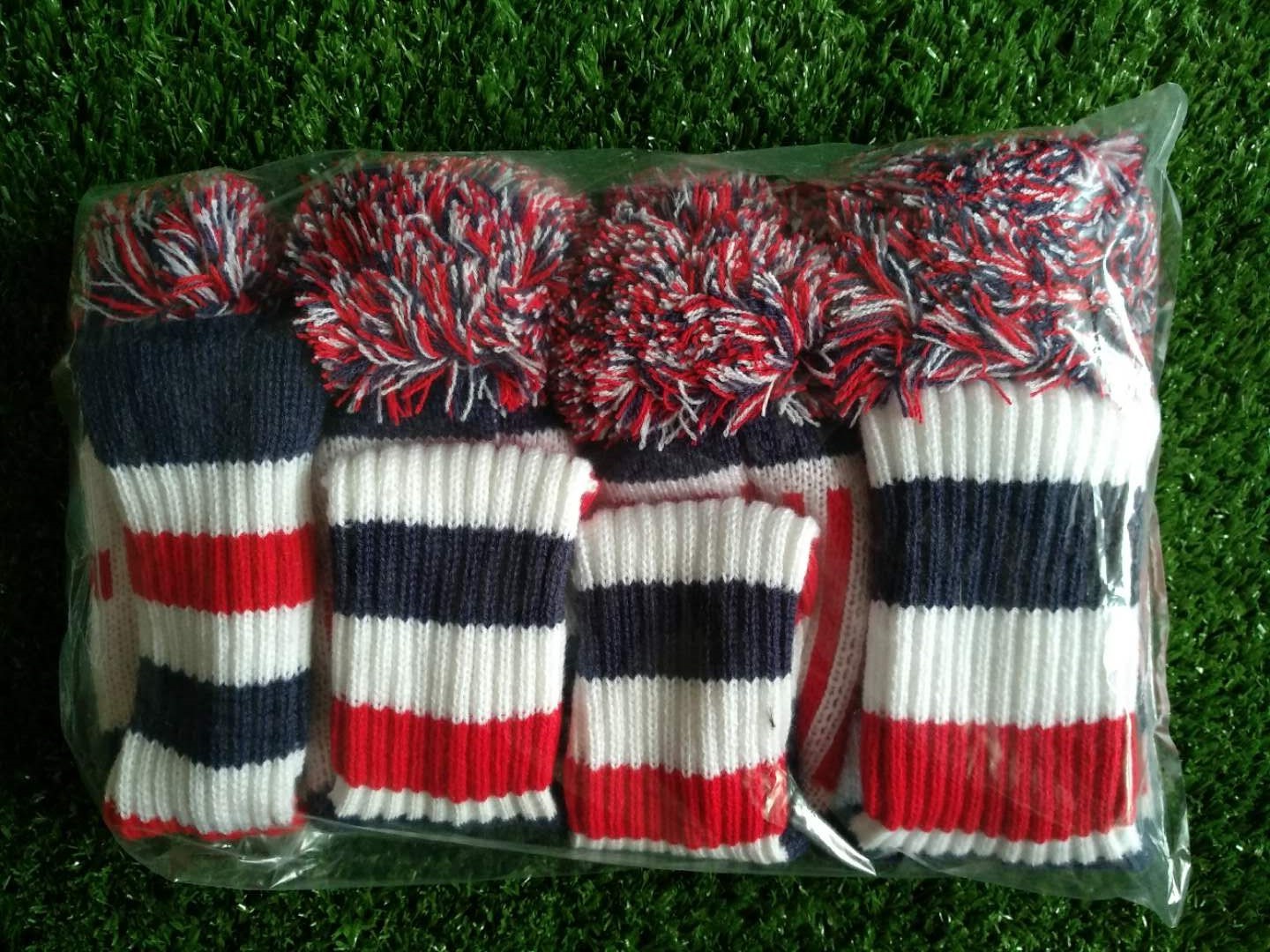 knitted head cover , golf knitted head cover , golf head cover , golf headcover
