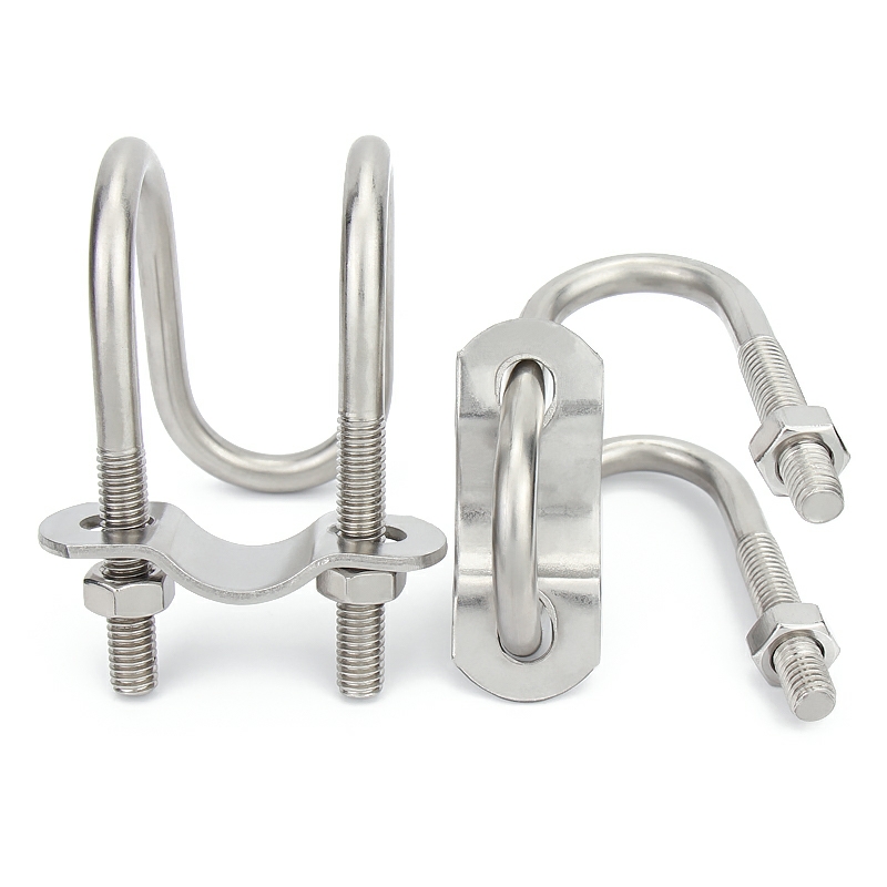 Free Samples Provided U-Bolt Clamp for Pipes M6-M64 Carbon Steel/Stainless Steel