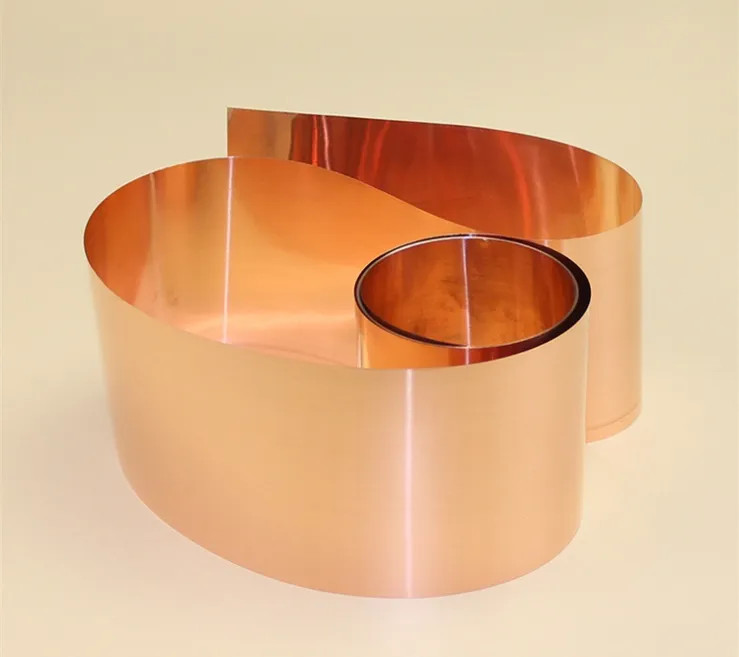 T3 Lithium Copper Foil 100mm-1000mm Length Customized for Industrial Use