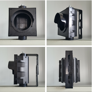 Rotable Detachable Lenses 100MM Mini LED Module Traffic Light Par
