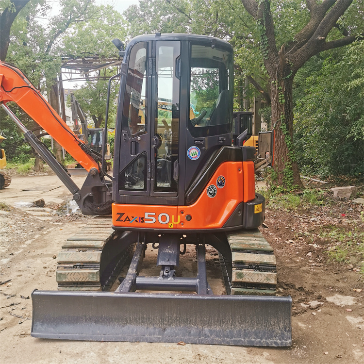 Original Hitachi ZX50U used excavator with 0.2 m3 bucket capacity and good condition