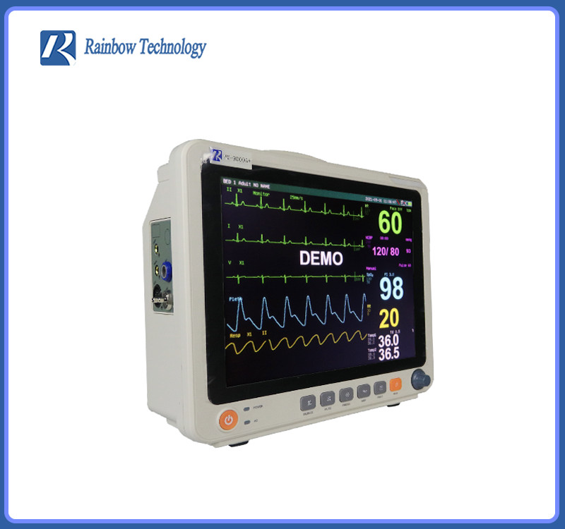 Multilingual Touch Screen Patient Monitor
