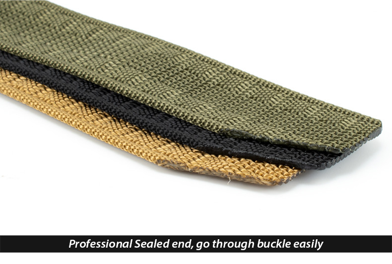 Magnetic Alloy Nylon Mesh Belt 120cm Quick Release Buckle Belt