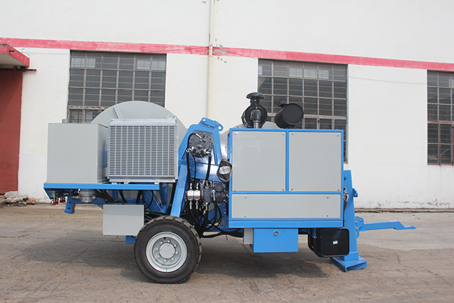 Stringing Equipment 2x40/1x80kN Hydraulic Tensioner Groove Number 2x5
