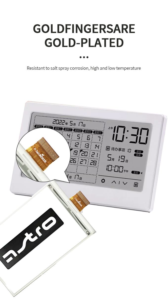 E Paper Module 3.52 Inch 240x360 Resolution Electronic Display High Contrast Custom