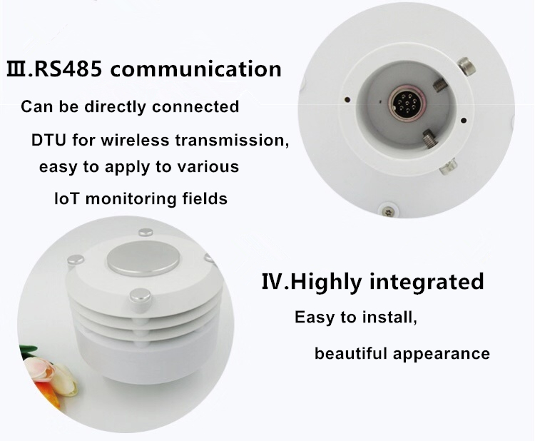 BGT-2512 Air Detector Weather PM2.5/PM10 and Temperature Sensors Response Time ≤120s