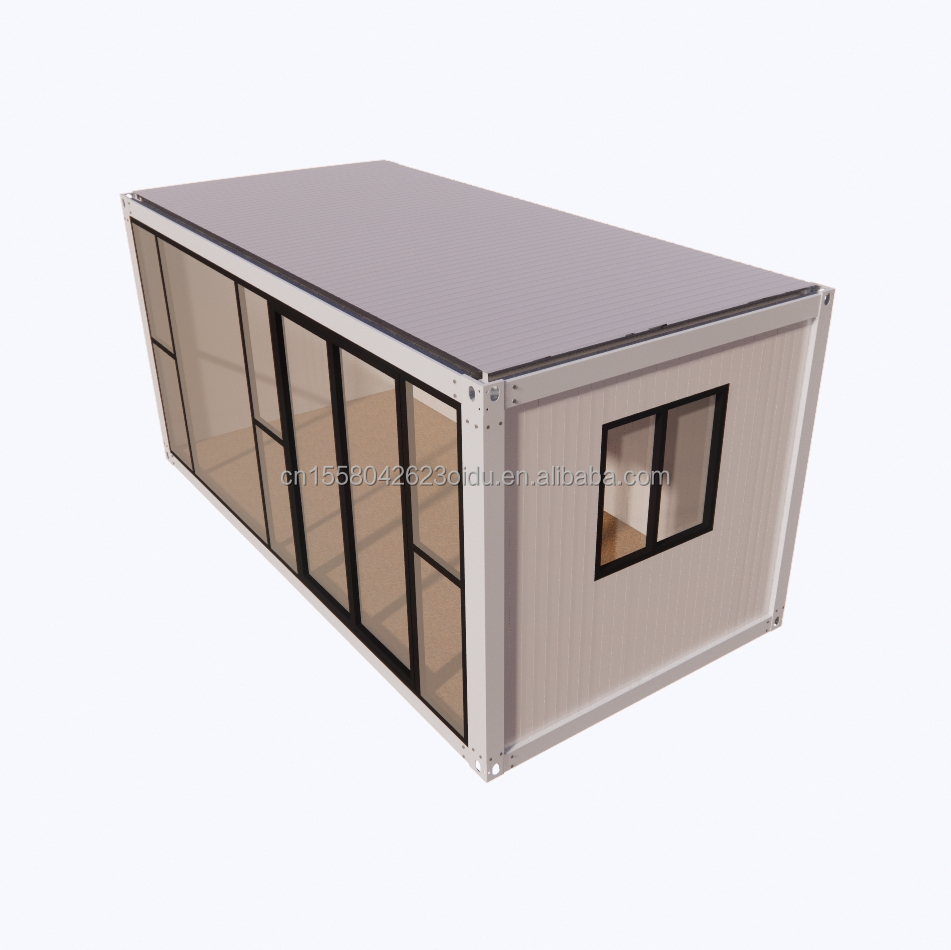 Modern Design Style Office Building for Hotel Resort Made of Prefabricated Steel Structure and Sandwich Panel Container House