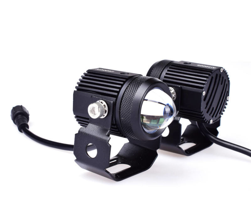 H4 H6 T19 LED Motorcycle Lights IP68 Yellow Fog Lights Hi Lo Beam