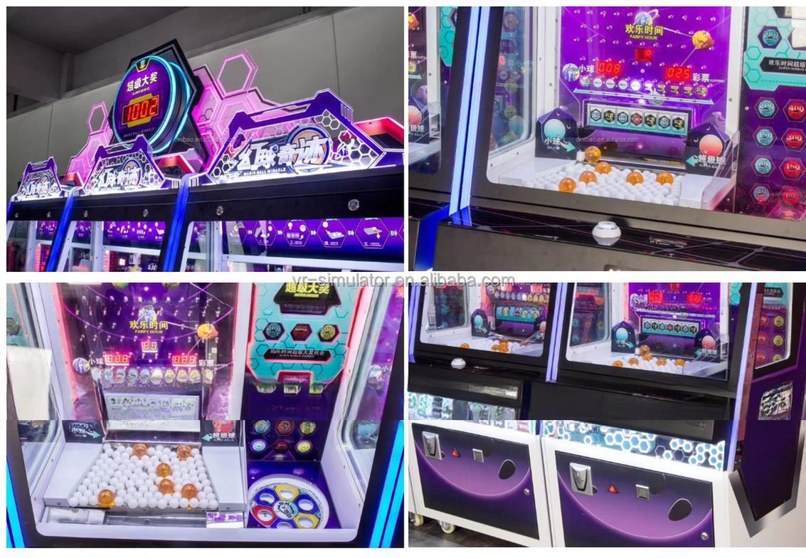 Dreamland Original Design Coin Operated Ball Pusher Ticket Games Magic Ball Miracle Redemption Machine
