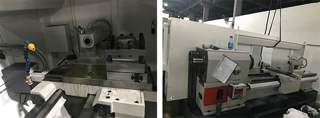 Resin Sand Casting CNC Turning Lathe Machine 6 Or 8 M / Min Axis Rapid Feed