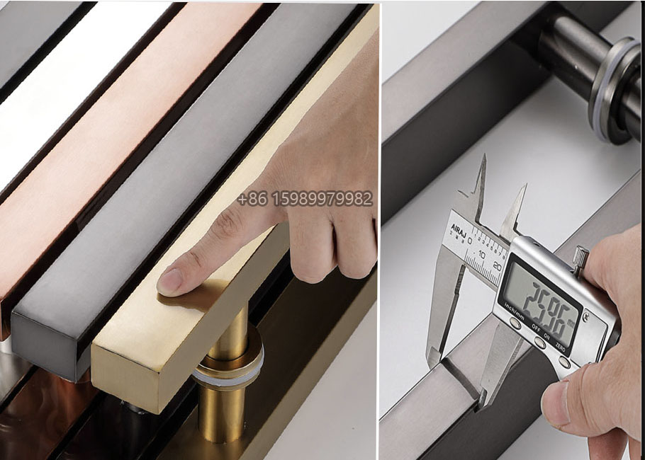 glass shower door handles