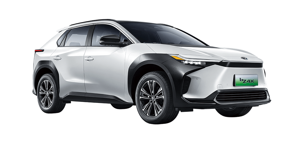 Hot selling Medium SUV electric car TOYOTA bZ4X with reversing camera high speed 160km/h FWD vehicle 18 inches tires in stock