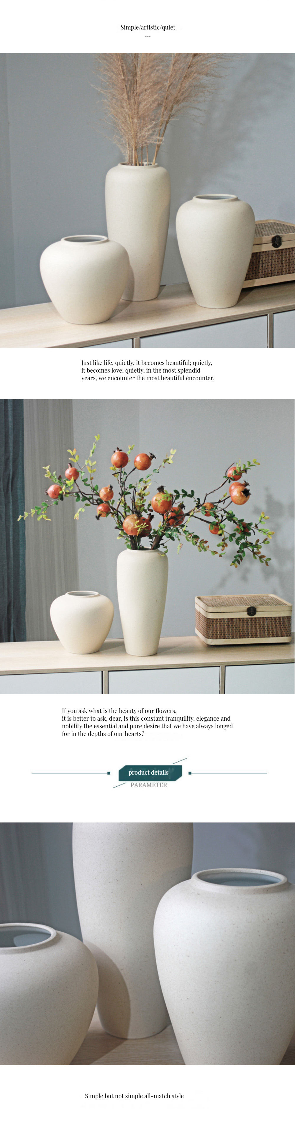 Modern Age Hydroponic Ceramic Vase for Special-Shaped Geometric Flower Arrangement