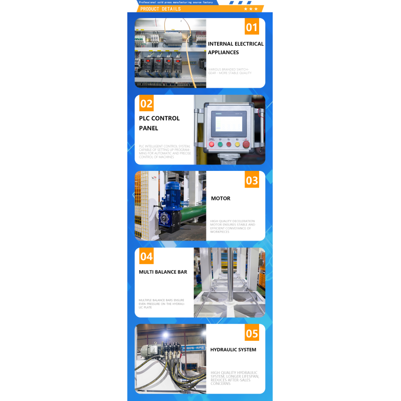 Customized Door Production Line Segmented Cold Press Machine For Doors Plywood Honeycomb Panels
