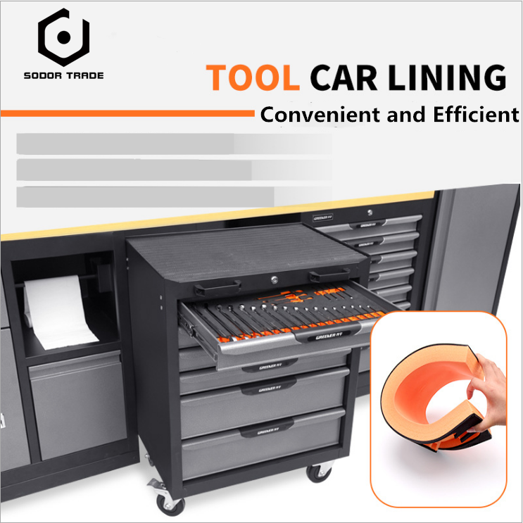ISO9001 0.8-1.5mm Fixed ODM Garage Cabinet Workbench