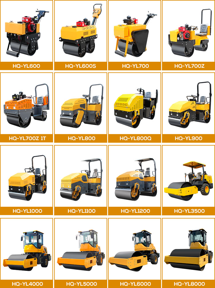 KYB Hydraulic Valve Mini Road Roller Compactor for Small Road Construction Projects