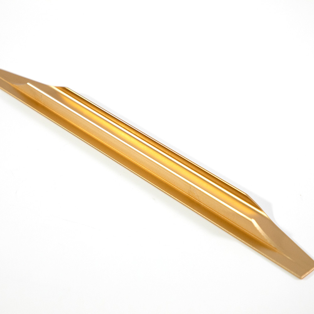 Yellow Simple Kitchen 397mm Aluminium Drawer Handles