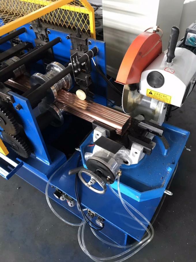 square and round metal downspout roll forming machine / steel downpipe roll forming machine