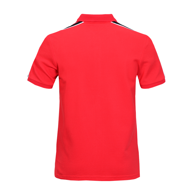 Short Sleeve Men Polo Collar T Shirt