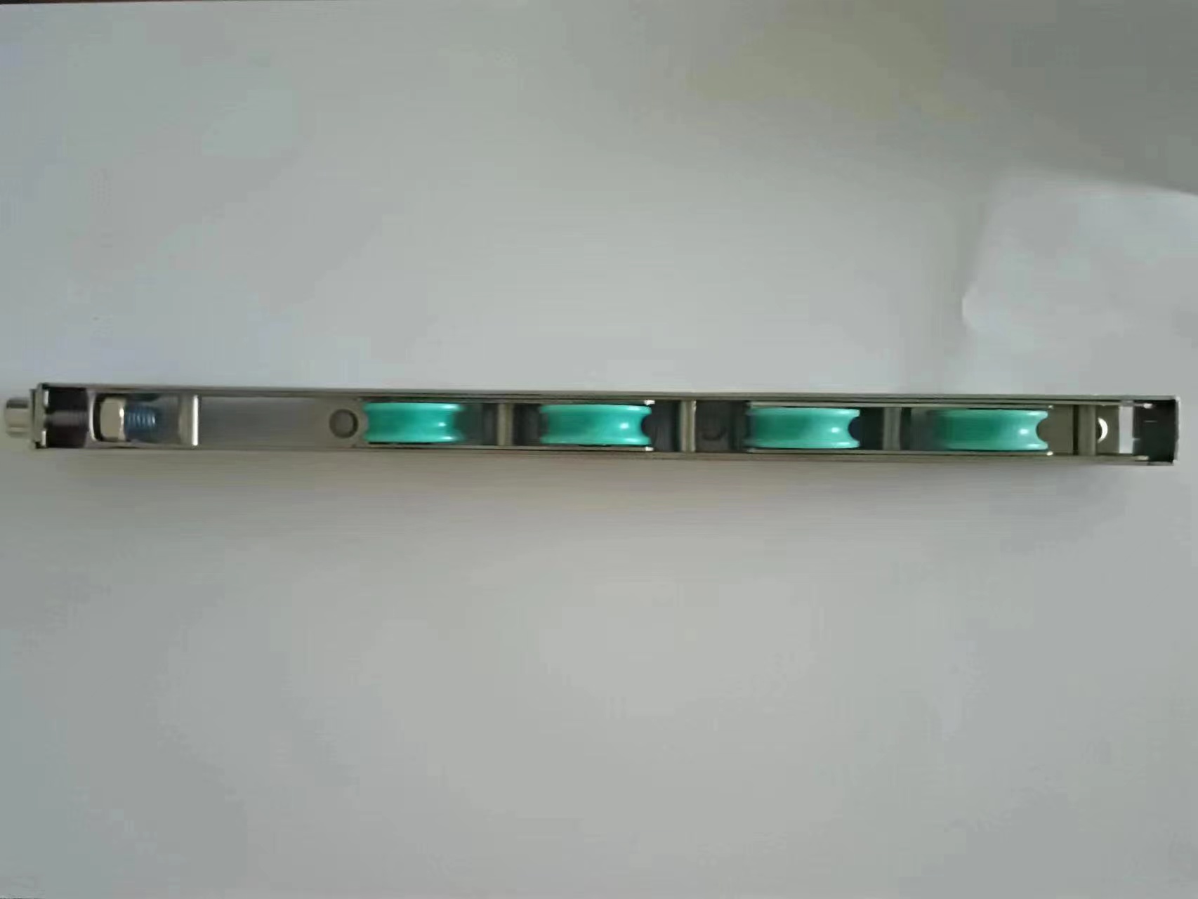 OEM Logo 248mm Stainless Steel 201 Nylon 4 Wheel Roller for Sliding Window or Door