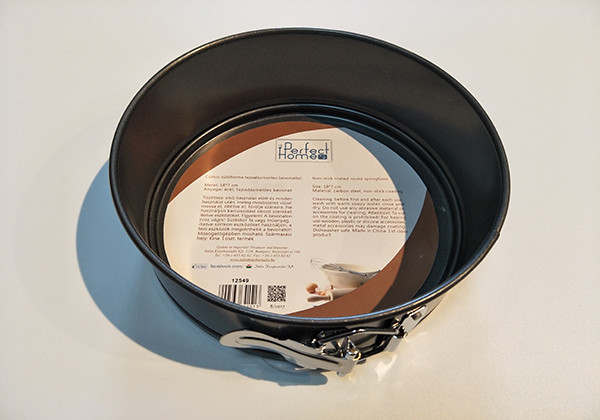 amazon hot sale bakeware round non stick carbon steel springform pan for cake baking