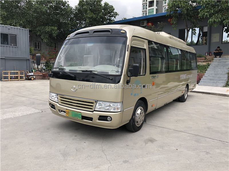 Max Speed 91-110 km/h Coaster Coach Bus with 8040x2160x2840 Dimensions L x W x H mm