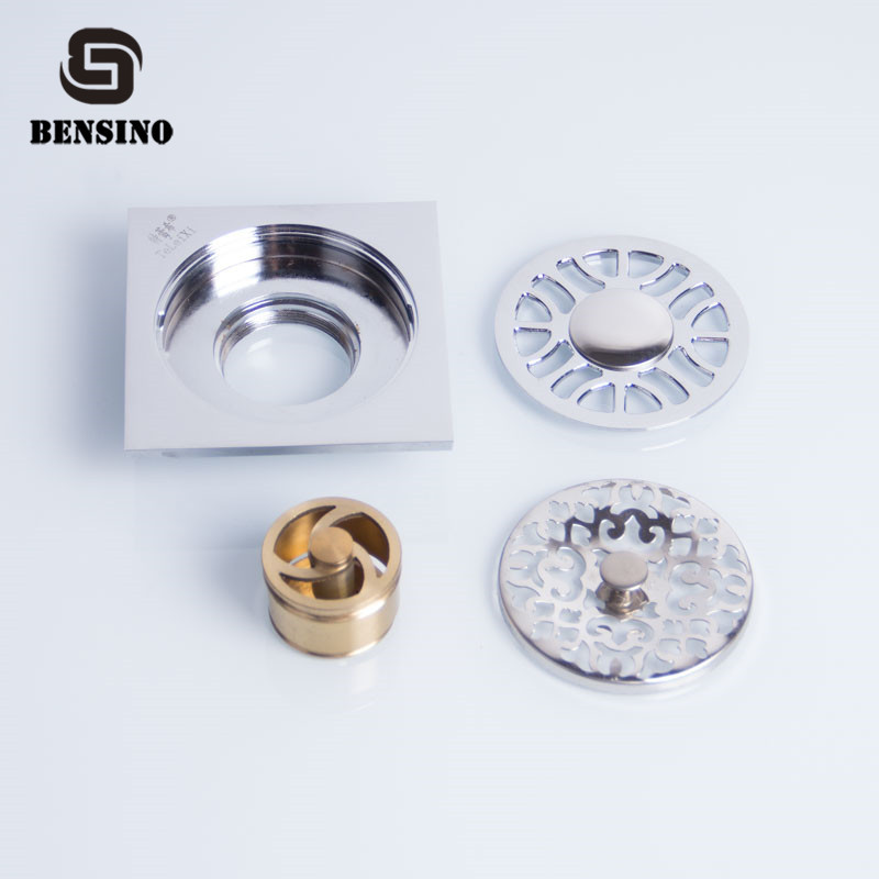 Chrome Plating 100MM Bathroom Floor Drain Strainer For Washing Machine