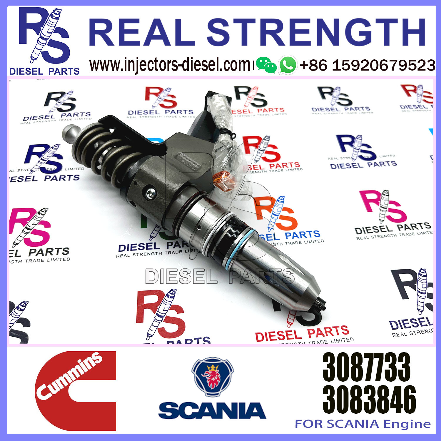 Diesel Fuel Injector N14 Common rail injector 3087560 3411752 3652541 3411767 3652542 3411765