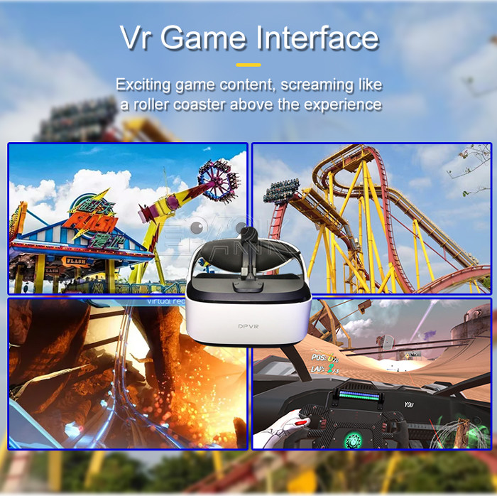 360 Degree Rotatable 9d VR Chair Single Seat Play Station Simulator Game