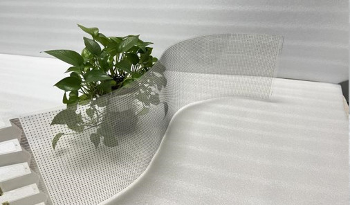 P4 SMD 1212 LED Configuration Transparent LED Display with High Resolution