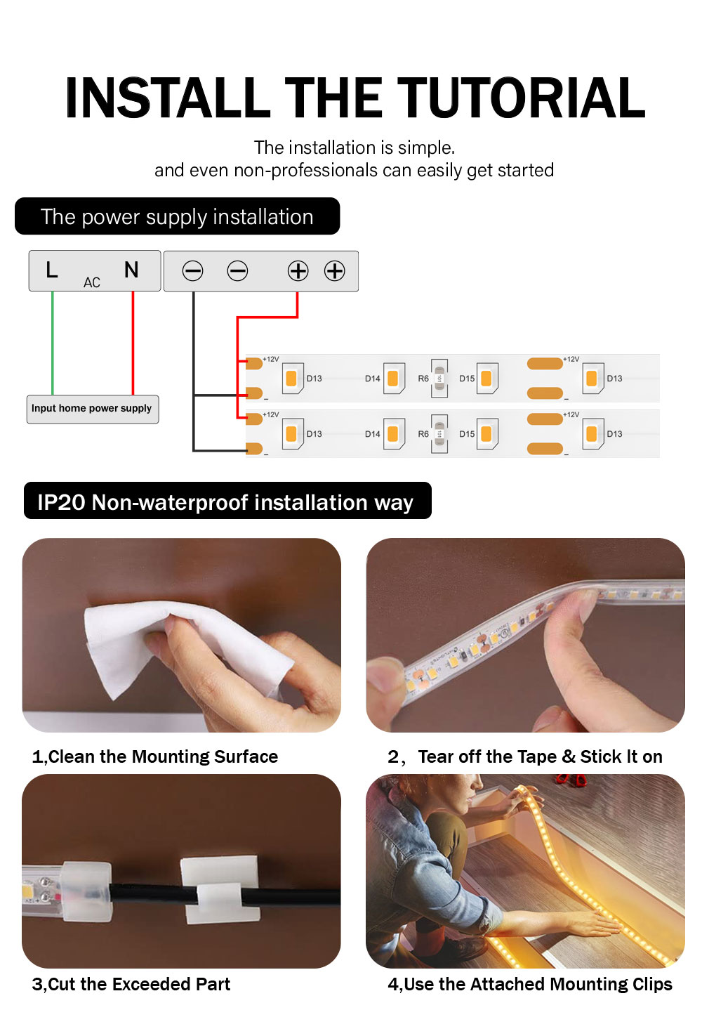 Smart Multi Color 5m 10m 12v 5050 Rgb Led Pixel Strip Lights for Residential Lighting