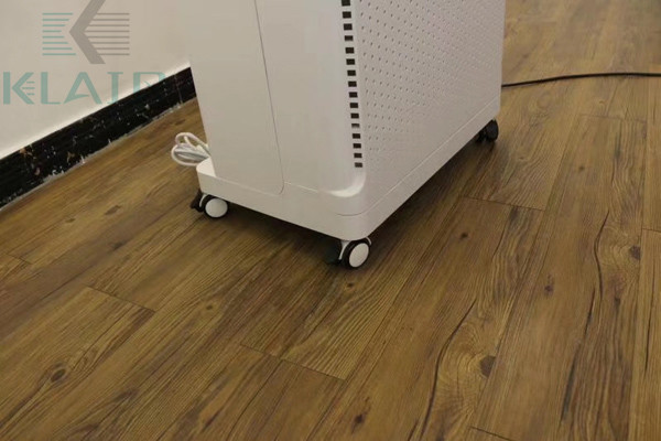 Portable Air Purifier Filters Unibody Plastic With Pm 2.5 Led Display