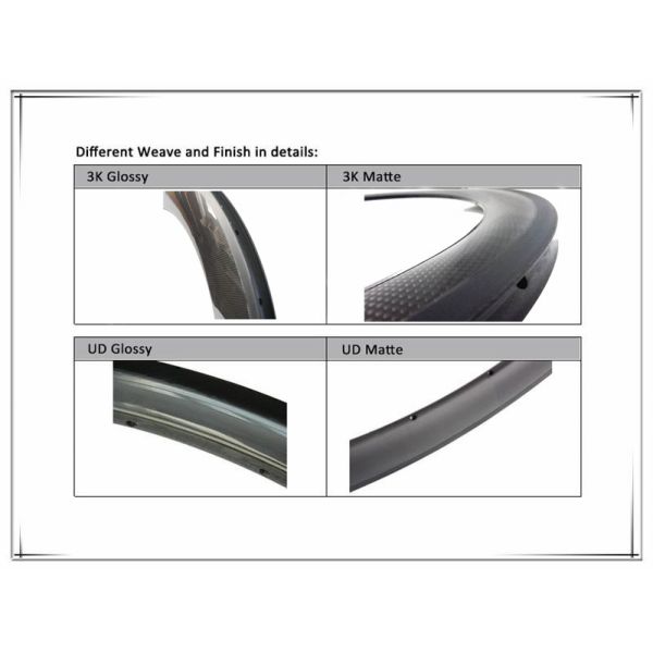 Full Carbon BMX Clincher Rim 520mm 24inch 35mm Depth 23mm Width Small Bike Wheel Basalt Braking Surface Clincher Tires R